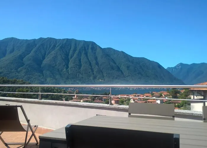 Lenno, Exceptionnel Toit Terrasse * 레노